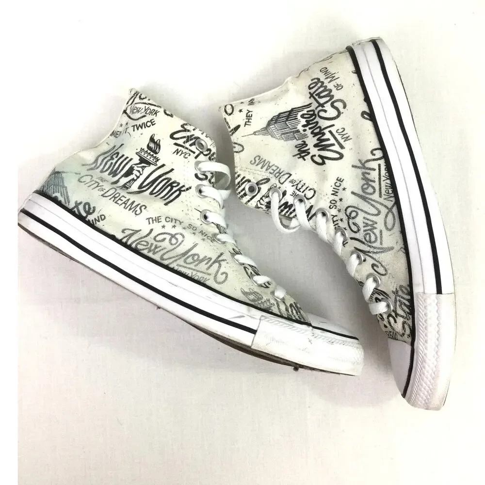 Converse Chuck Taylor NYC Streetwear Canvas Men's Lace Up Ankle Skater Sneaker 8 - Picture 8 of 14